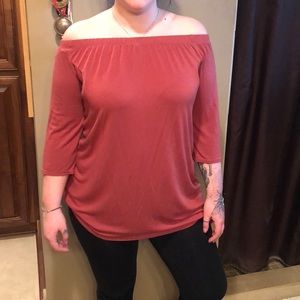 Flowy off the shoulder blouse